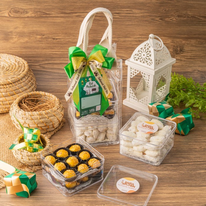 

New! Hampers/Parcel Lebaran Kue Kering - 2 pak Idul Fitri