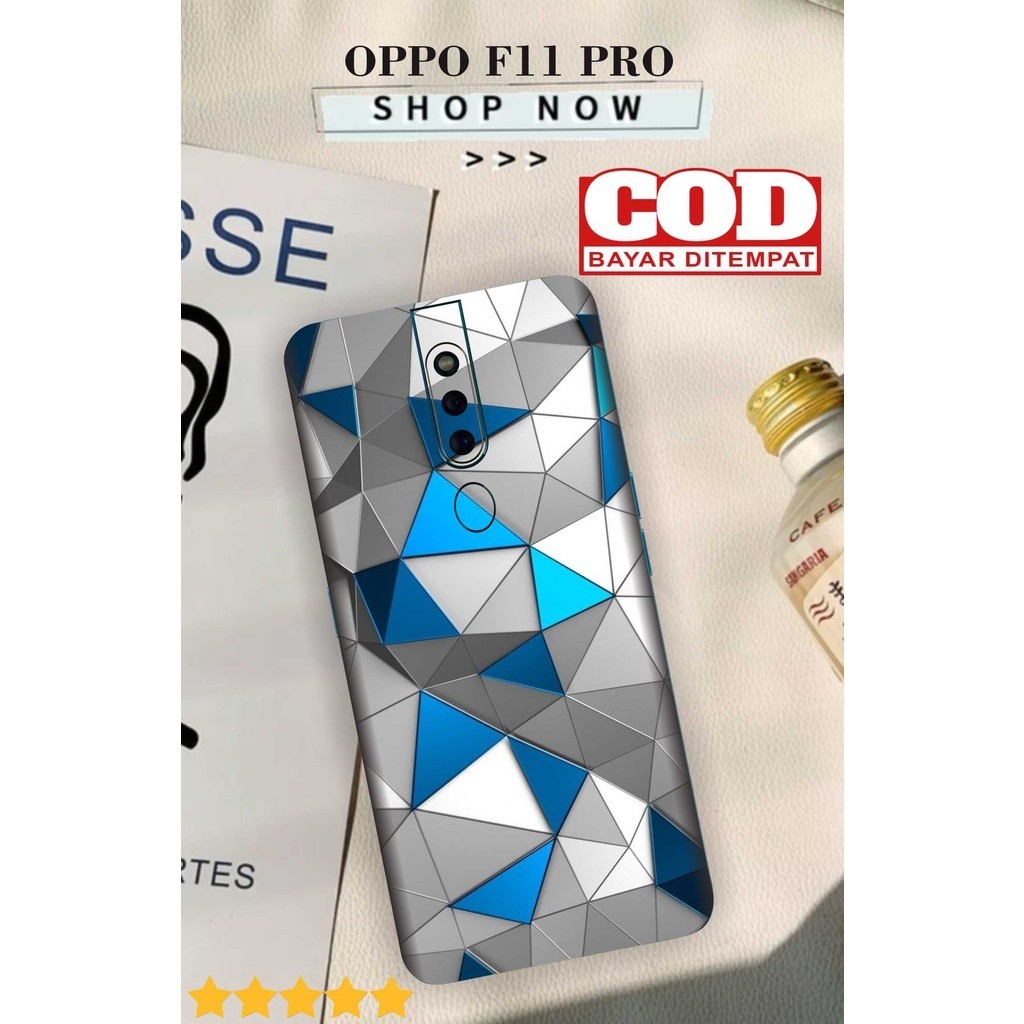 

Terlaris Oppo F11 Pro Garskin Stiker Custom Case Laminasi Tebal COD