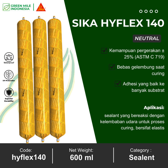 SIKA HYFLEX 140 Silikon Sealant Tembok Ngelupas/Retak