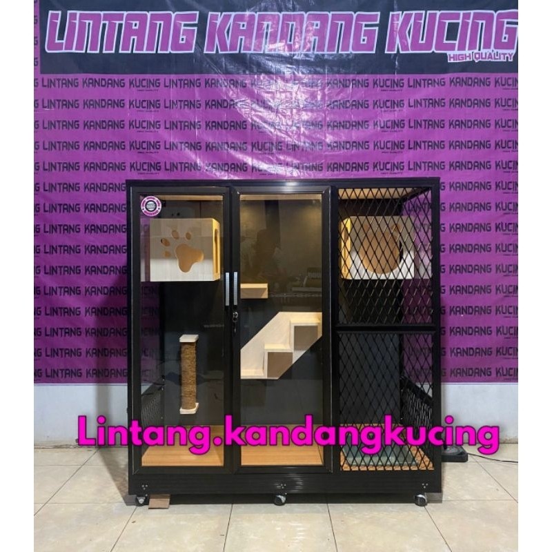 KANDANG KUCING PREMIUM KANDANG KUCING MINIMALIS KANDANG KUCING ALUMINIUM KANDANG KUCING MURAH CAT