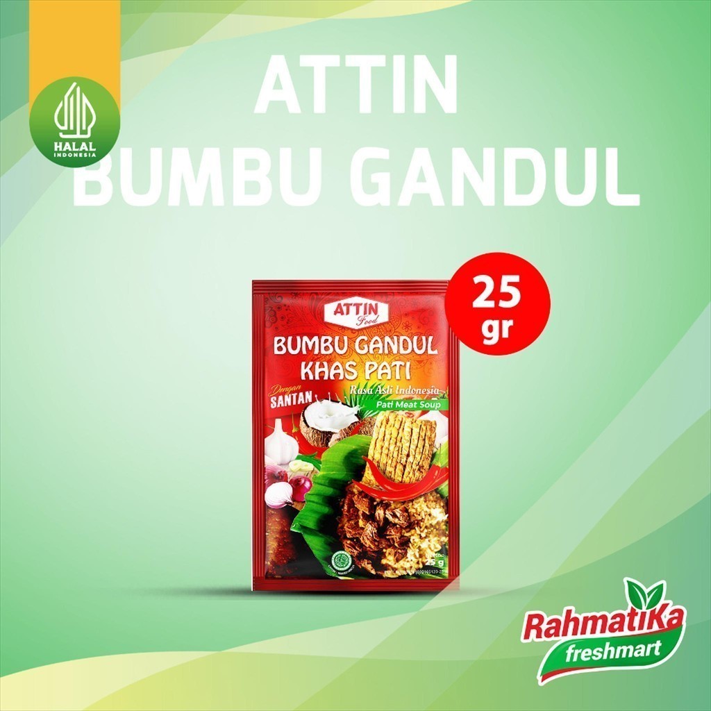 

ATTIN Food Bumbu Gandul Khas Pati 25 gr