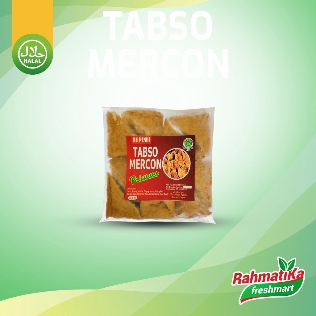 

Tahu Bakso Mercon Pedas - Tabso Bu Pendi Isi 10 pcs