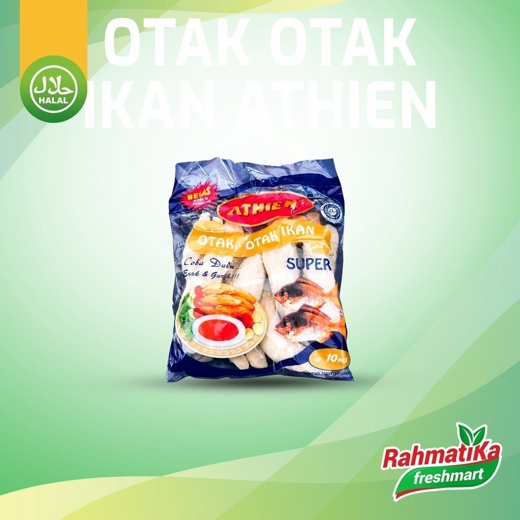 

Otak-Otak Ikan Athien Isi 10 Pcs