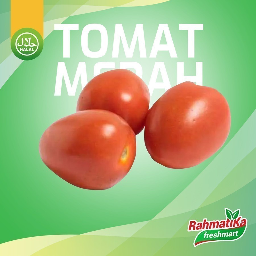 

Tomat Merah Segar / Tomat Merah Fresh 500 gram (Buah / Sayur Segar)