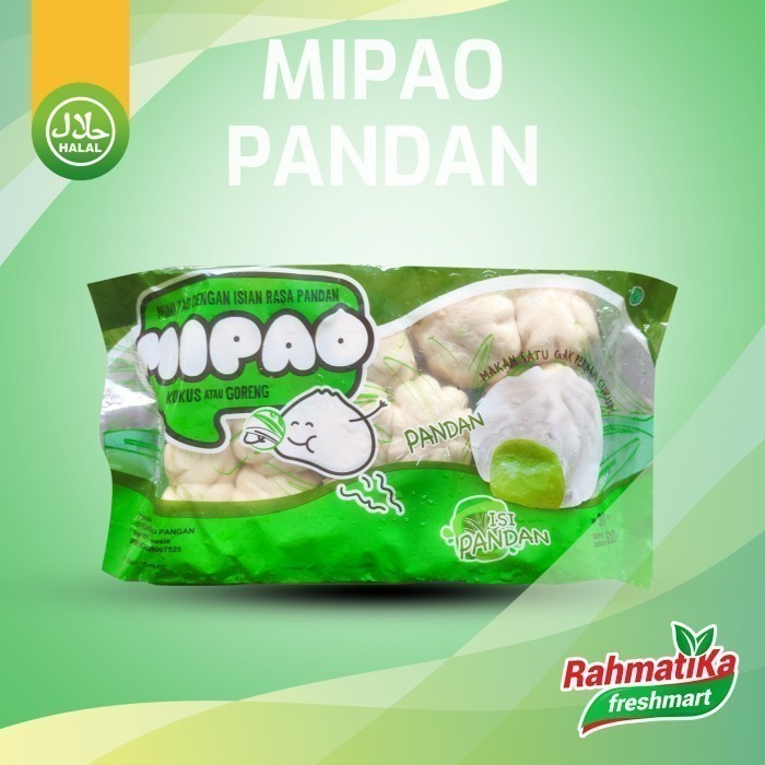 

Mipao Pandan / Minipao Rasa Pandan Isi 30 Pcs 510 gram