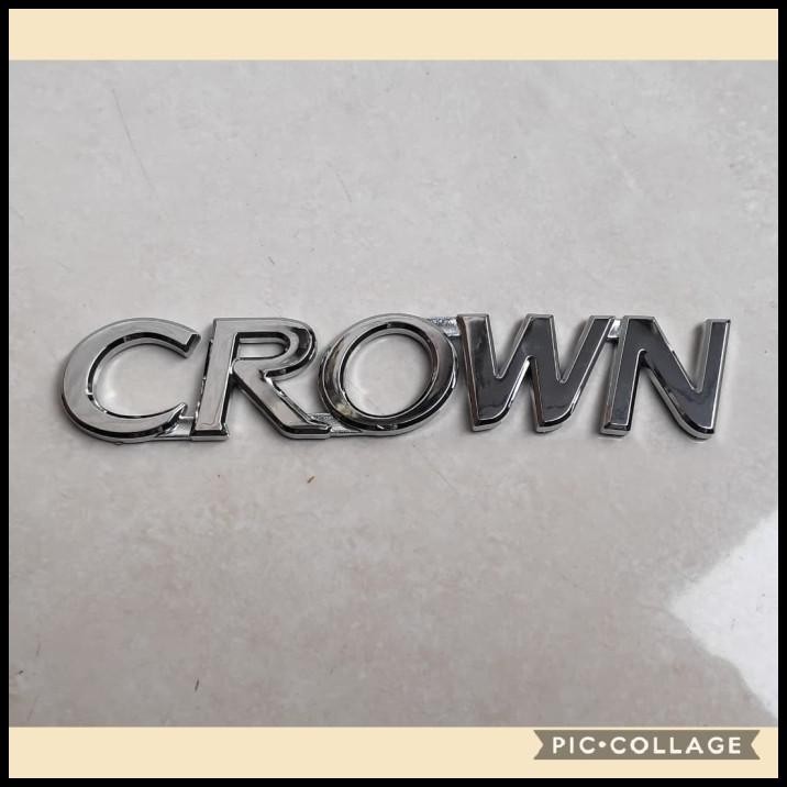 Emblem Tulisan Crown Untuk Toyota