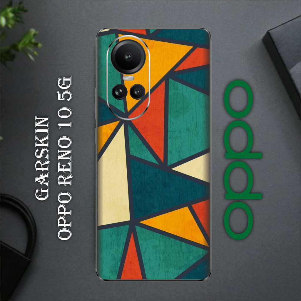 

Terlaris Oppo Reno Garskin Stiker Custom Case Laminasi Tebal COD