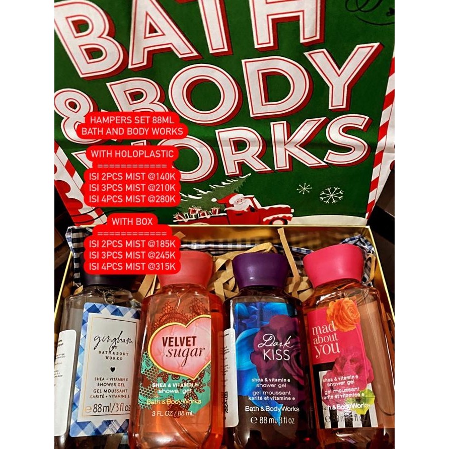 

HAMPERS / GIFTSET BATH AND BODY WORKS (BBW) DEL