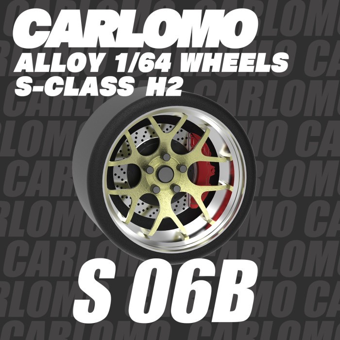 BAN KARET HOTWHEELS PREMIUM ALLOY CARLOMO S06