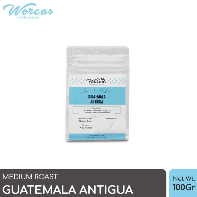 

Worcas Arabica Guatemala Antigua 100Gr - Medium Roasted Coffee