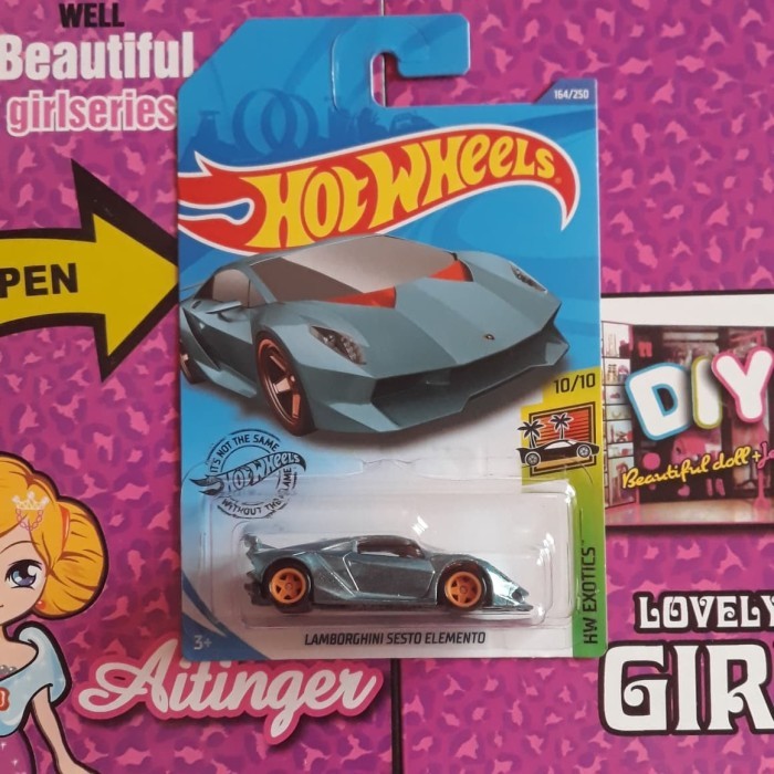 HOTWHEELS THS LAMBORGHINI SESTO ELEMENTO SUPER TREASURE HUNT 2020