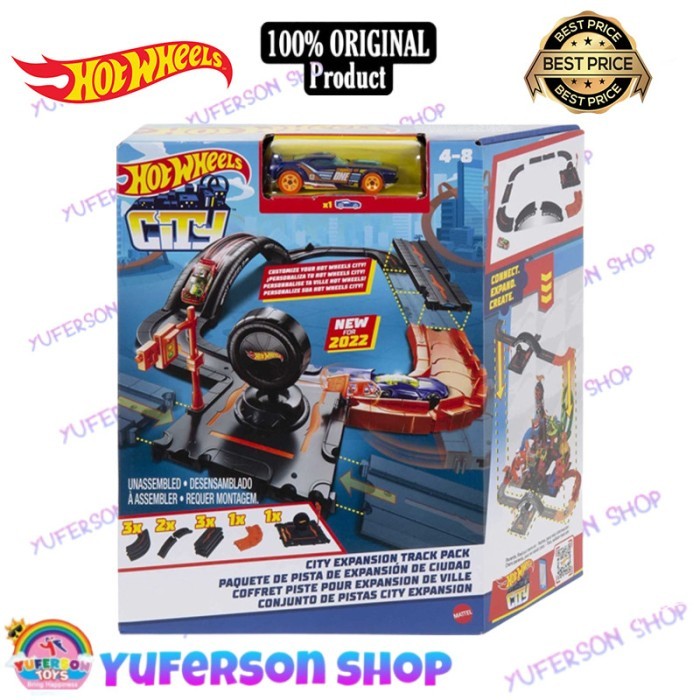 HOT WHEELS CITY EXPANSION TRACK PACK