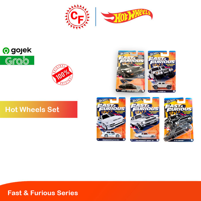 HOT WHEELS SET FAST & FURIOUS SERIES