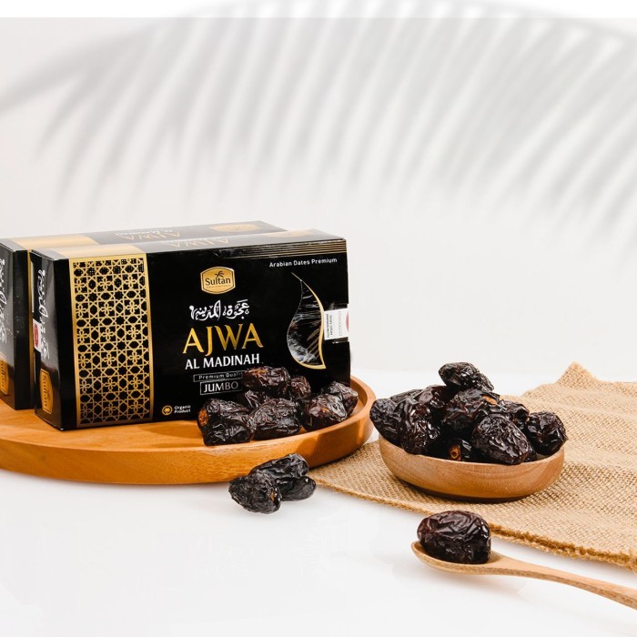 

Kurma Ajwa Al-Madina 500Gr Sultan Kurma NabiKurma Ajwa Original