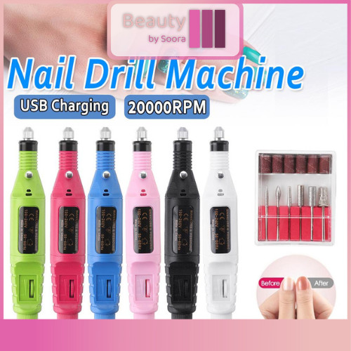 Bor Mini / Bor Mini Listrik / Drill Nail Art / Bor Kecil / Nail Drill / Alat Porting / Bor Ukir