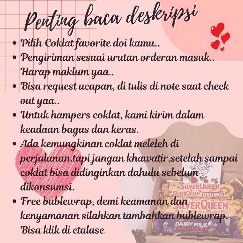 

TERLARIS Hampers Coklat Valentine/Kado Ulangtahun/Kado Anniversary ng-92