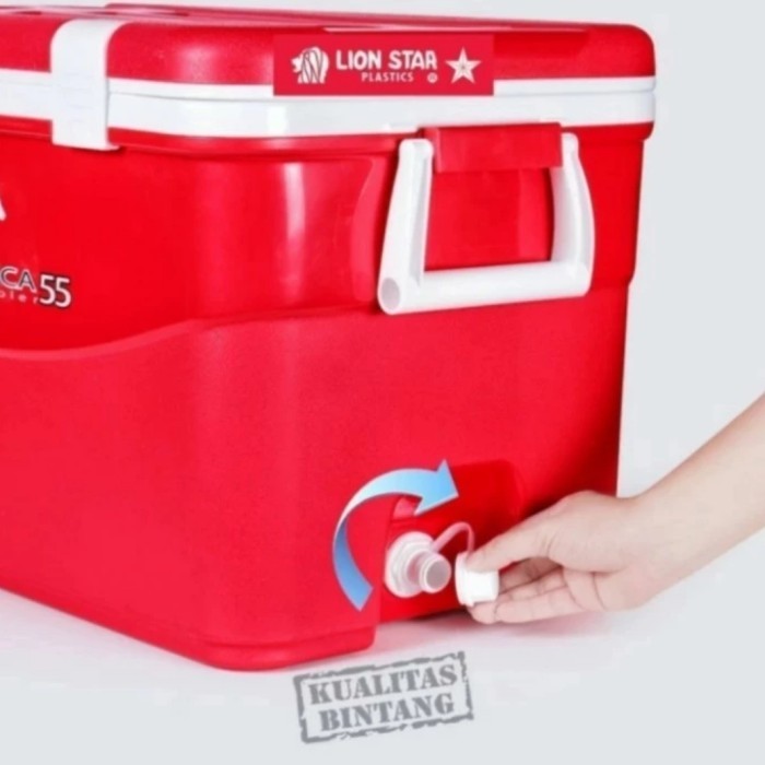 COOLER BOX ES ANTICA LION S 55 LT I-26 COOL BOX TEMPAT ES BATU