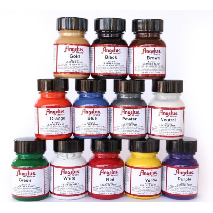 

Angelus Leather Paint 1Oz 29.5Ml (2/3) Terlaris