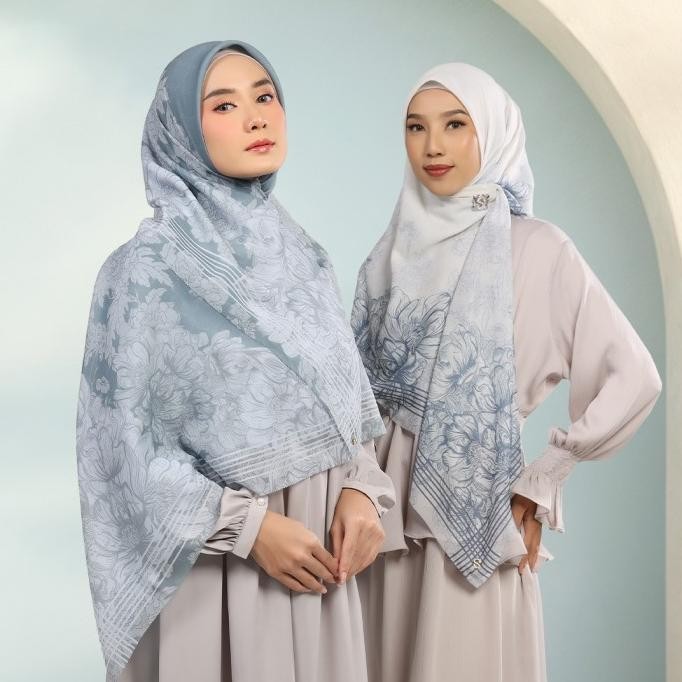 Umama Scarves - Kerudung Motif Segi Empat Premium Syar'i