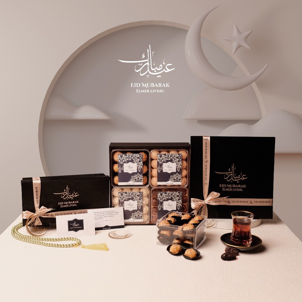 

BIG PROMO HAMPERS IDUL FITRI/ KADO LEBARAN/ PARSEL LEBARAN / HAMPERS KUE KERING ELMER LIVING