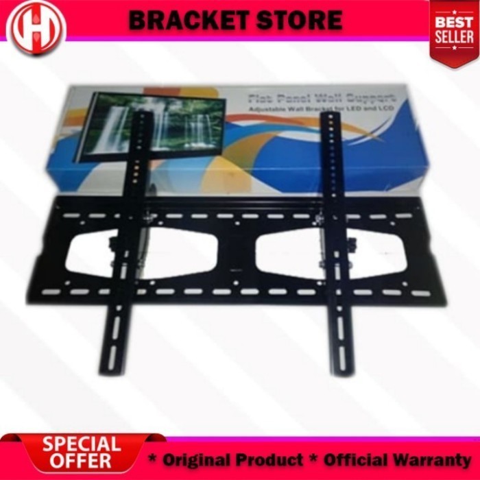BRACKET TV LED 75 70 65 60 55 50 43 32 INCH LG SAMSUNG SONY TCL COOCAA