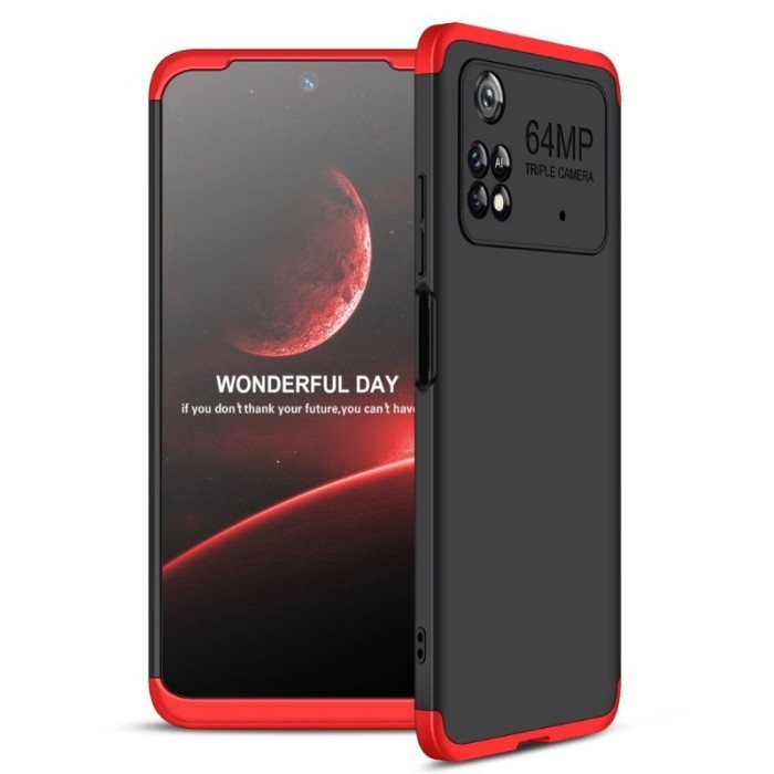 TERLARIS TERLARIS TERLARIS XIAOMI POCO M4 PRO HARDCASE ARMOR FULL COVER GKK ORIGINAL CASING POCOM4