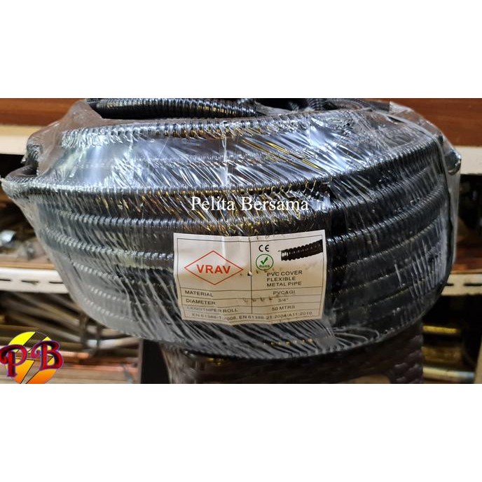 

Ready Flexible Metal Pipe 3/4 inch / Flexible Conduit 3/4 inch (50 M)