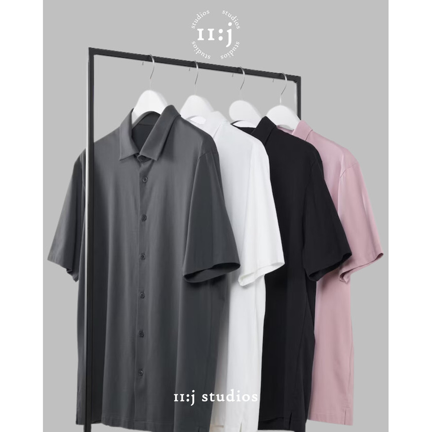 Terbaru Kemeja Uniqlo Airism Short Sleeve Polo Shirt Original Asli Best Seller