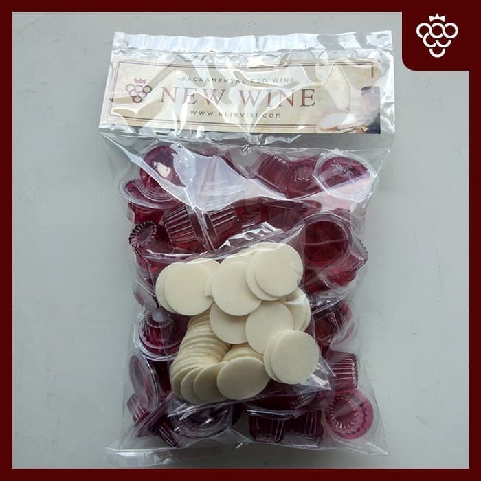 

Anggur Perjamuan New Wine Cup+Hosti isi 50