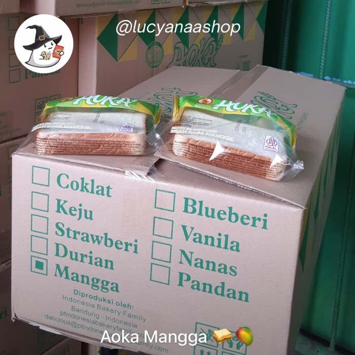 

BARU!!! Aoka panggang mangga isi 60 pcs