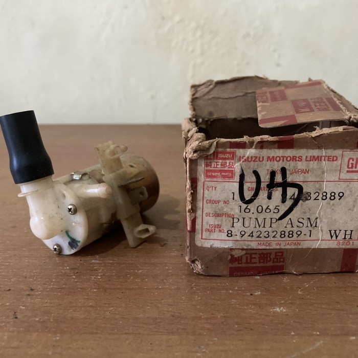 Dinamo Motor Washer Wiper Truck Truk Elf NKR NKR55 NKR77 ISUZU GENUINE