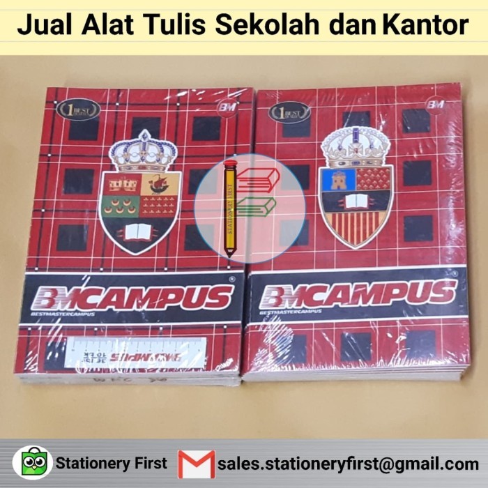 

BERKUALITAS BUKU TULIS CAMPUS (BEST MAXI CAMPUS) 36 LEMBAR 10 BUKU KODE 1144