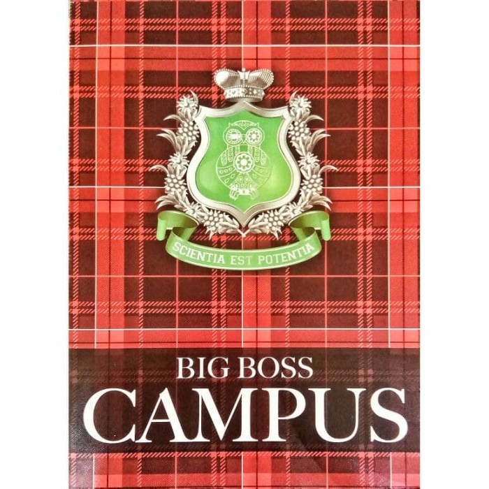 

PROMO SPECIAL BUKU TULIS BIG BOSS CAMPUS/ BUKU TULIS BOXY KODE 544