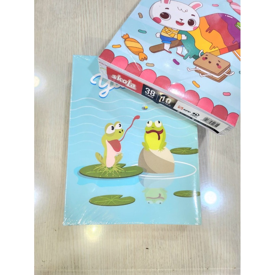 

KOMPLIT SKOOLA38 BUKU TULIS BY SIDU SEKOLAH SKOOLA KODE 405