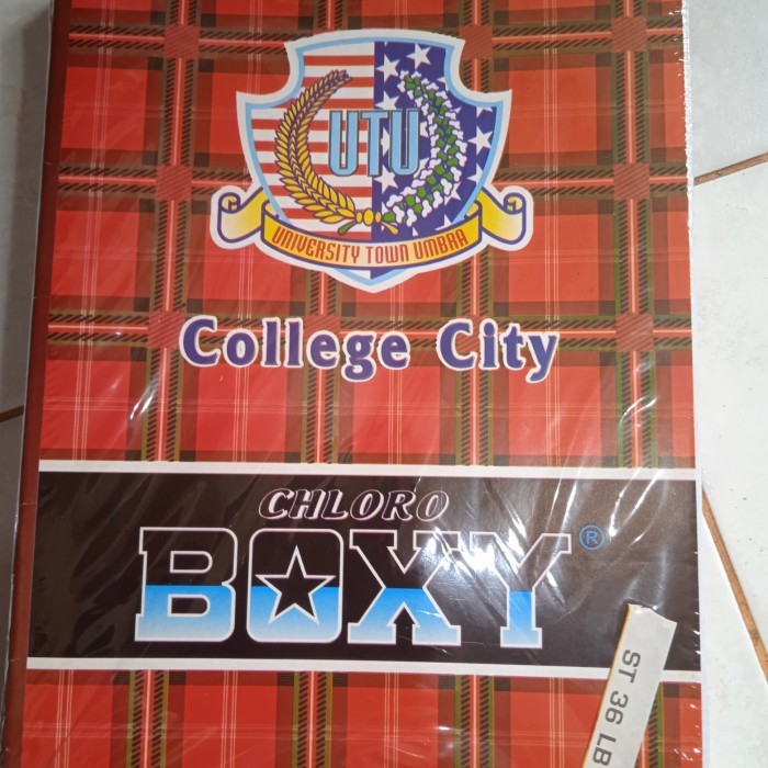 

TERBATAS BUKU TULIS BOXY 36 LBR 1 PCS KODE 541