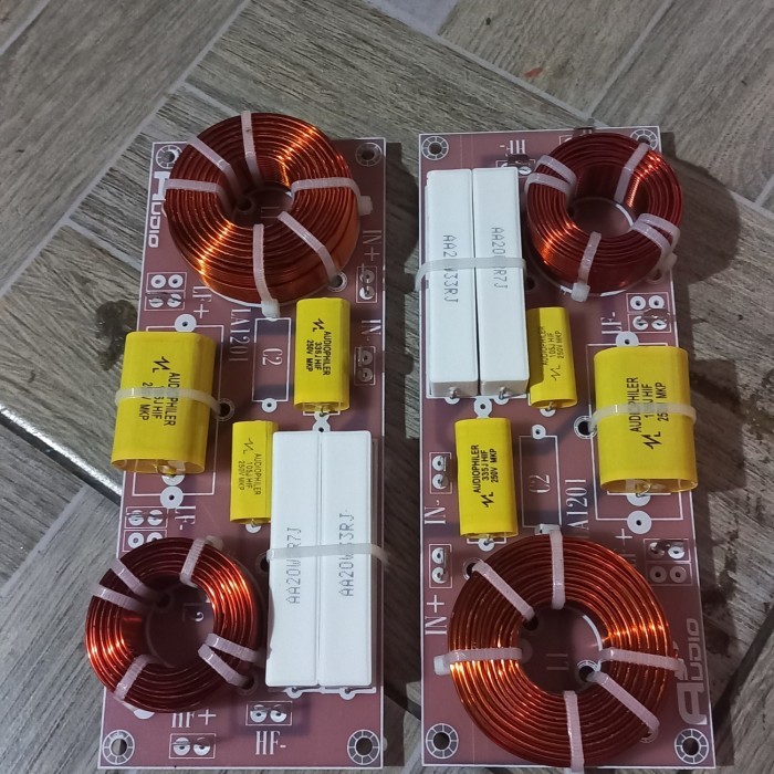 crossover pasif 2 way 8ohm audiophiler