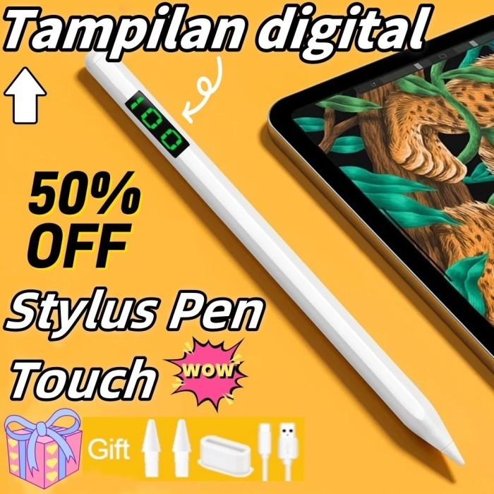 TERLARIS TERLARIS STYLUS PEN TOUCH STYLUS PEN UNIVERSAL MAGNETIC SCREEN ANTI-MISTOUCH WITH PALM
