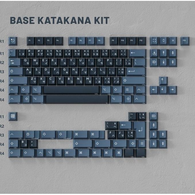 Tersedia [CLEARANCE] PBTFans SPARK - PBT Cherry Profile Doubleshot Keycaps Set - KBDFans