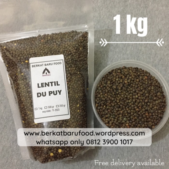 

HRG DISKON Lentil Du Puy / Dupuy / French Green Lentil / French Lentil 1 kg
