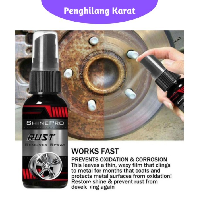 TERLARIS TERLARIS CAIRAN PEMBERSIH PENGHILANG KARAT SPARY PEMBERSIH KARAT BESI KARAT MESIN MOBIL