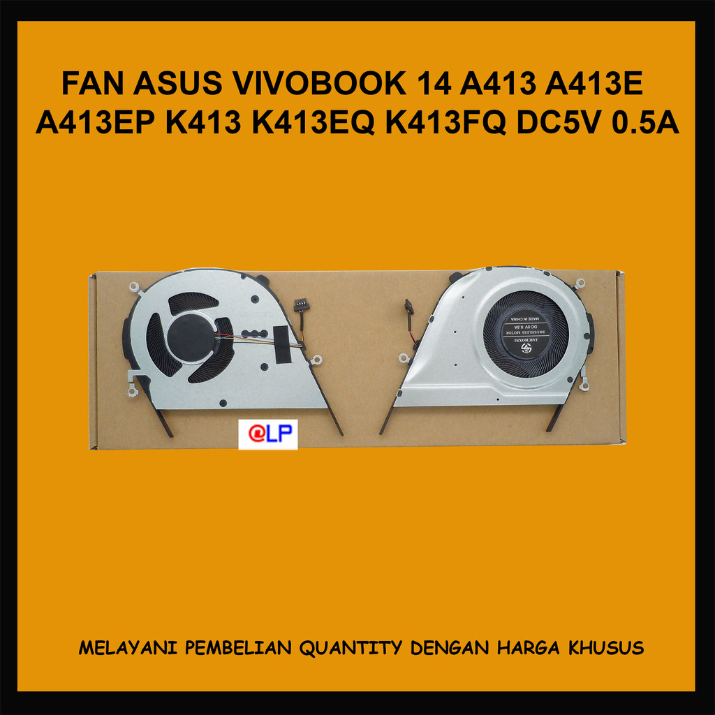 Fan Laptop Asus Vivobook 14 a413 a413e a413ep k413 k413eq k413fq DC5V 0.5A