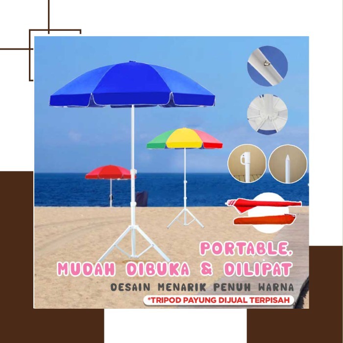 Goto Sunflow Payung Tenda Pantai Jualan Cafe Outdoor Besar Jumbo