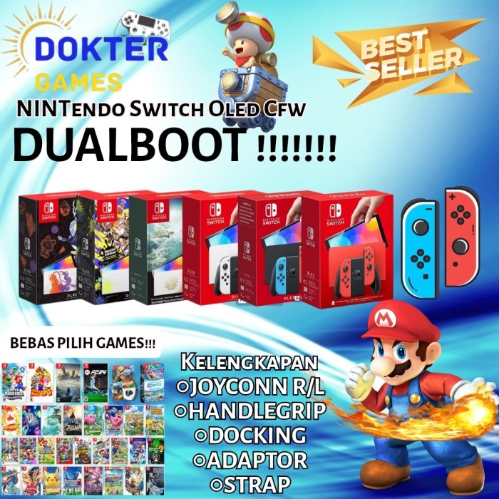 Nintendo Switch Lite V1 Oled CFW