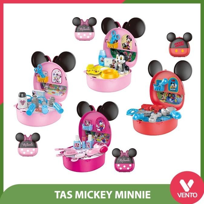 Sale Mainan Tas Karakter Mickey Mouse & Minnie Mouse / Mainan Tas Selempang