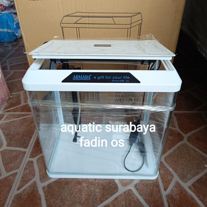AQUARIUM KACA BENDING FULL SET LENGKAP SIAP PAKAI ARMADA KHUSUS INSTAN