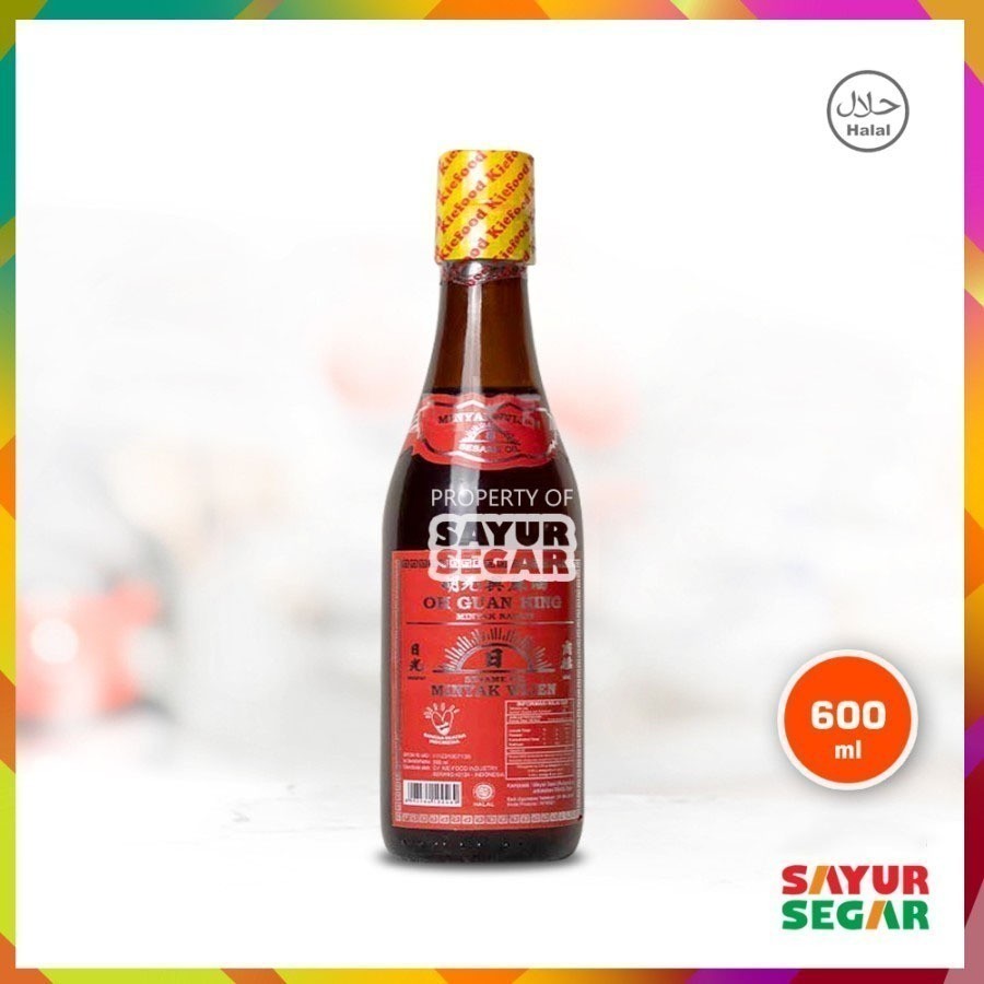 

MINYAK WIJEN / SESAME OIL [600ml] OH GUAN HING
