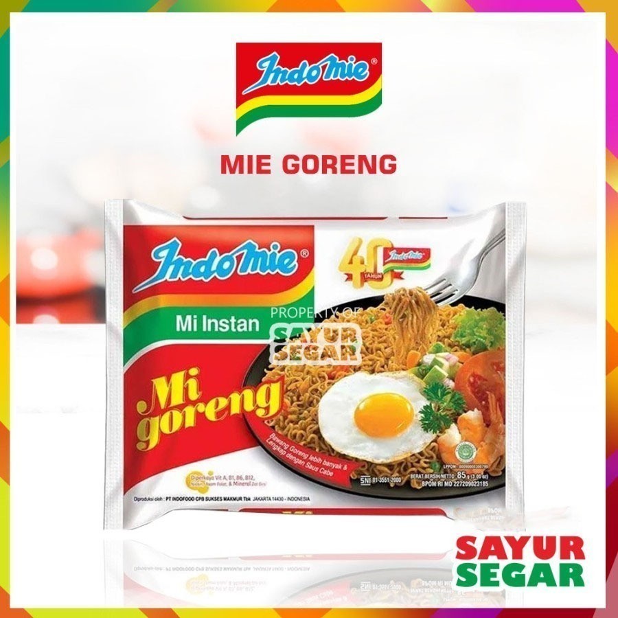 

Indomie Mi Goreng [1 Pack] Mie Instant