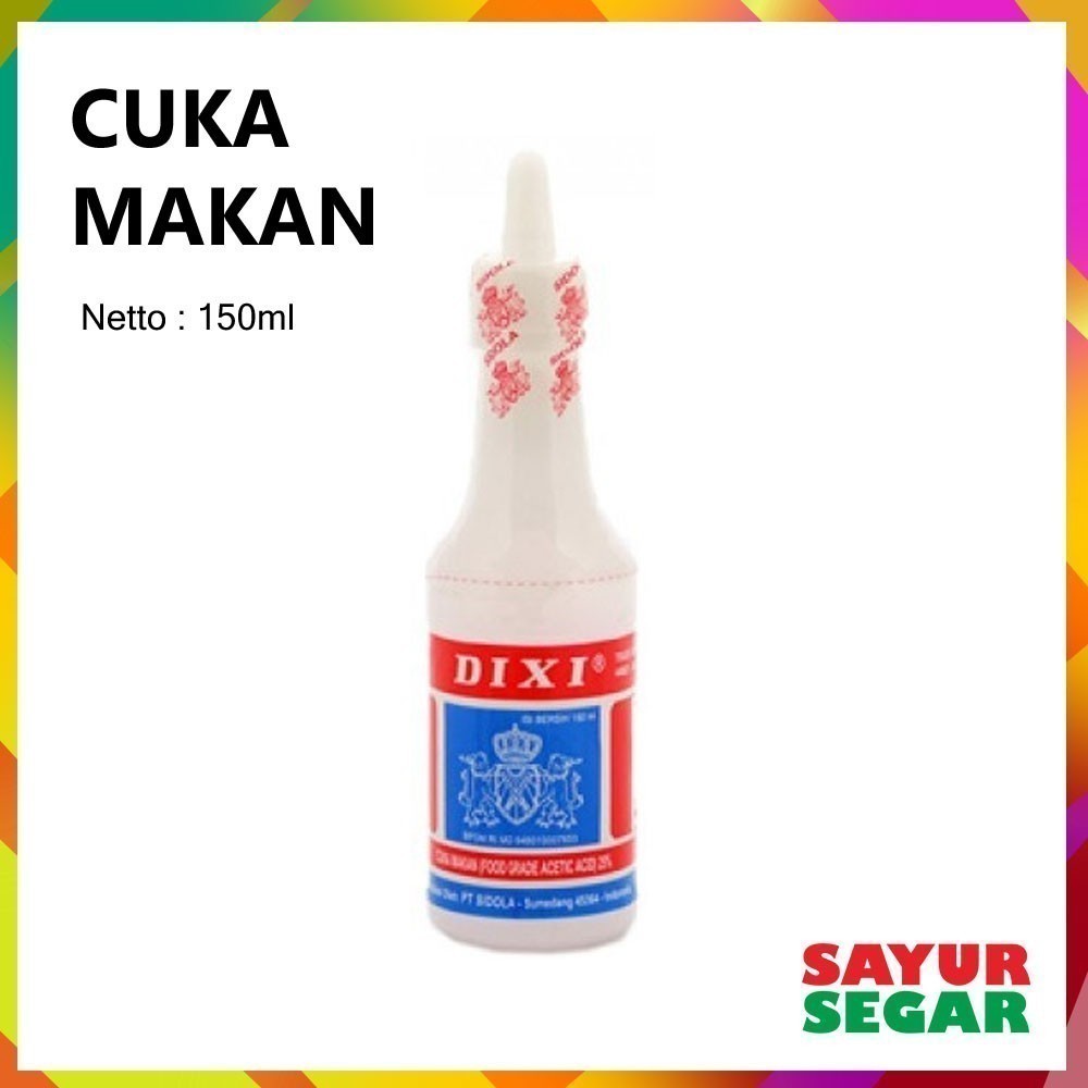 

Cuka Makan Dixi [150Ml]