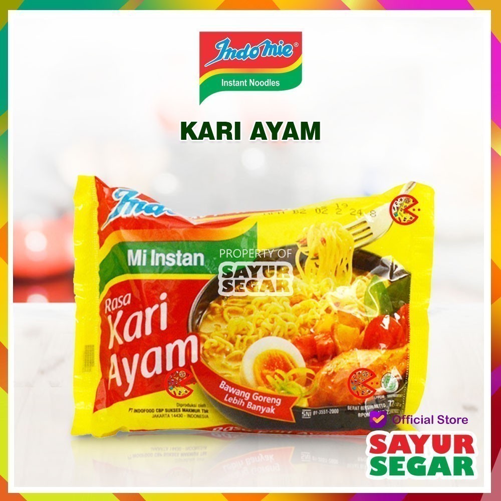 

Indomie Kari Ayam [1 Pack] Mie Instant