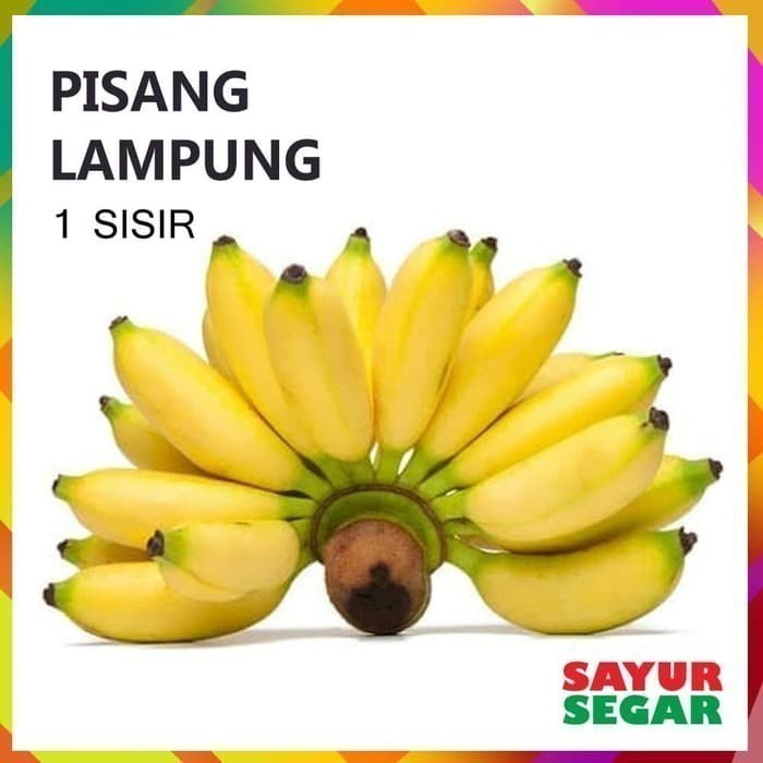 

Buah Pisang Lampung [1 Sisir]